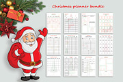 Ultimate Christmas Planner Canva, a Stationery Template by Design Zone (Thumbnail 1 of 6)