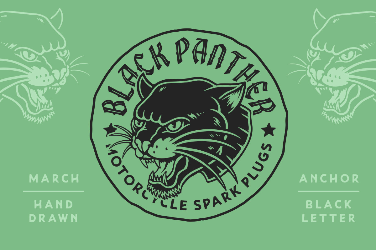 March Anchor & Bonus, a Blackletter Font by IronbirdCreative (Photo 8 of 11)