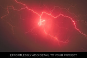 20 Photoshop Lightning Brushes, a Brush Add-On by Dene Studios (Thumbnail 7 of 9)