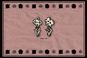 Decorative Hand-Drawn Vector Flowers, a Decorative Illustration by Fuzzy Poet by DG2 (Thumbnail 3 of 3)