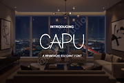 Capu - Elegant Modern Serif Font for, a Font by Astuti Studio (Thumbnail 1 of 16)