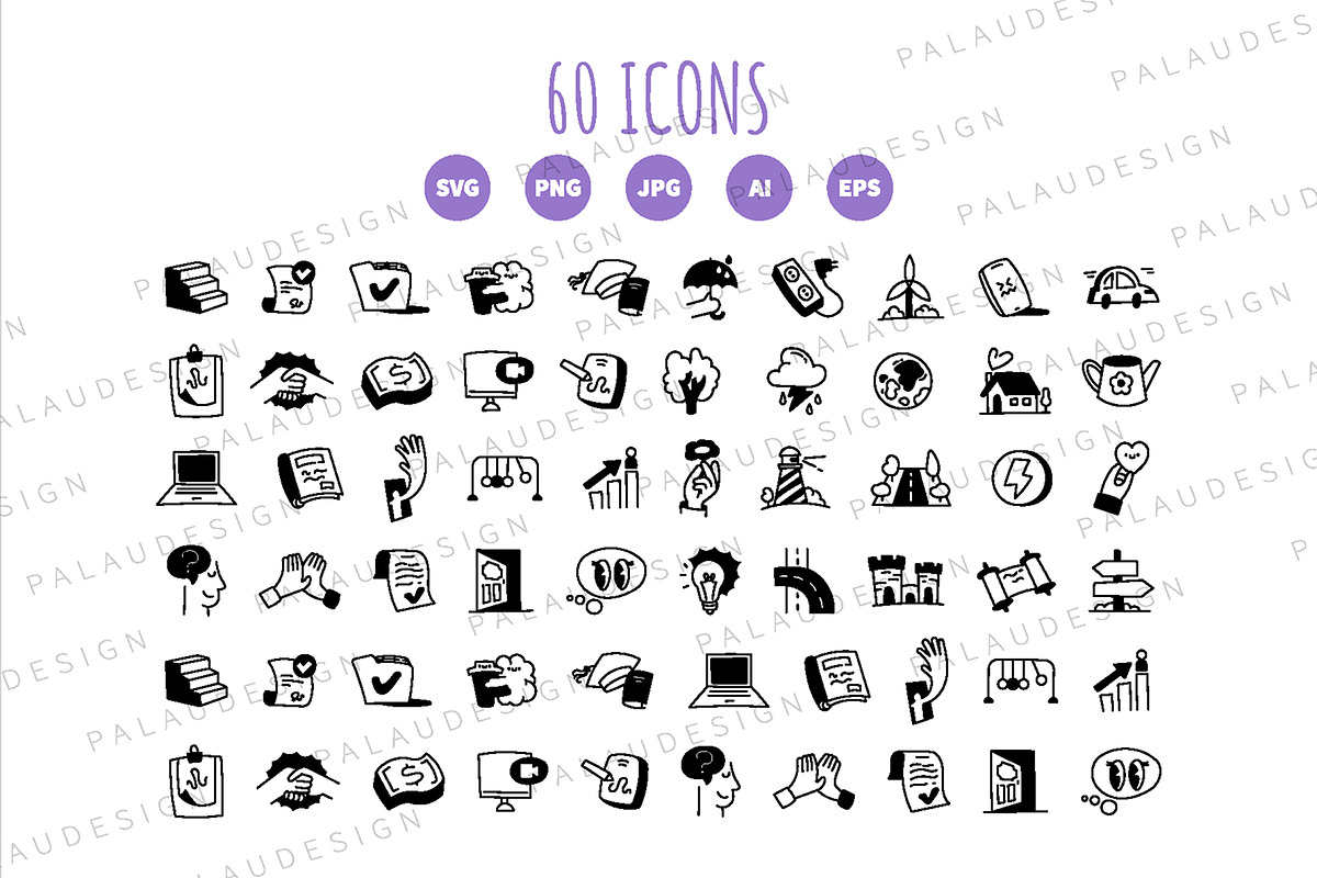 Lifestyle Ecology Business Icons, a Duotone Icon by Palau (Photo 8 of 8)