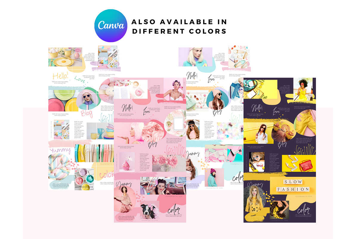 Colorful Brights Instagram Puzzle, a Social Media Template by The Blog Creative (Photo 14 of 18)