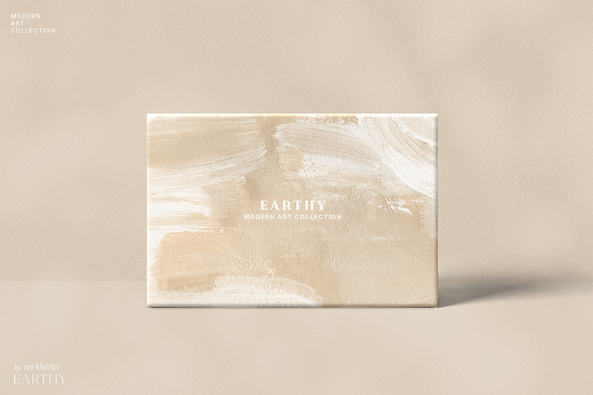 Earthy Paintings. Textures & Shapes, a Background Graphic by mekkêtto (Photo 4 of 19)
