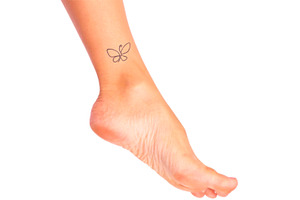 Set Of Mini Tattoos, Single-line.