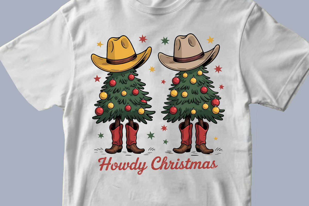 Howdy Cowboy Christmas PNG, a Graphic by olgasallom (Photo 2 of 3)
