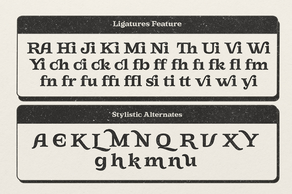 Gts Prase - Bold Serif, a Serif Font by Graptail (Photo 9 of 11)