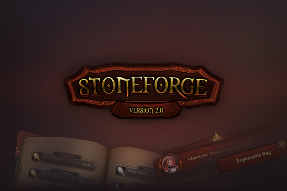Stoneforge GUI, a Templates & Theme by Kodiak Graphics