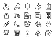 Medical Icon Set, a Duotone Icon by Brickclay (Thumbnail 11 of 12)