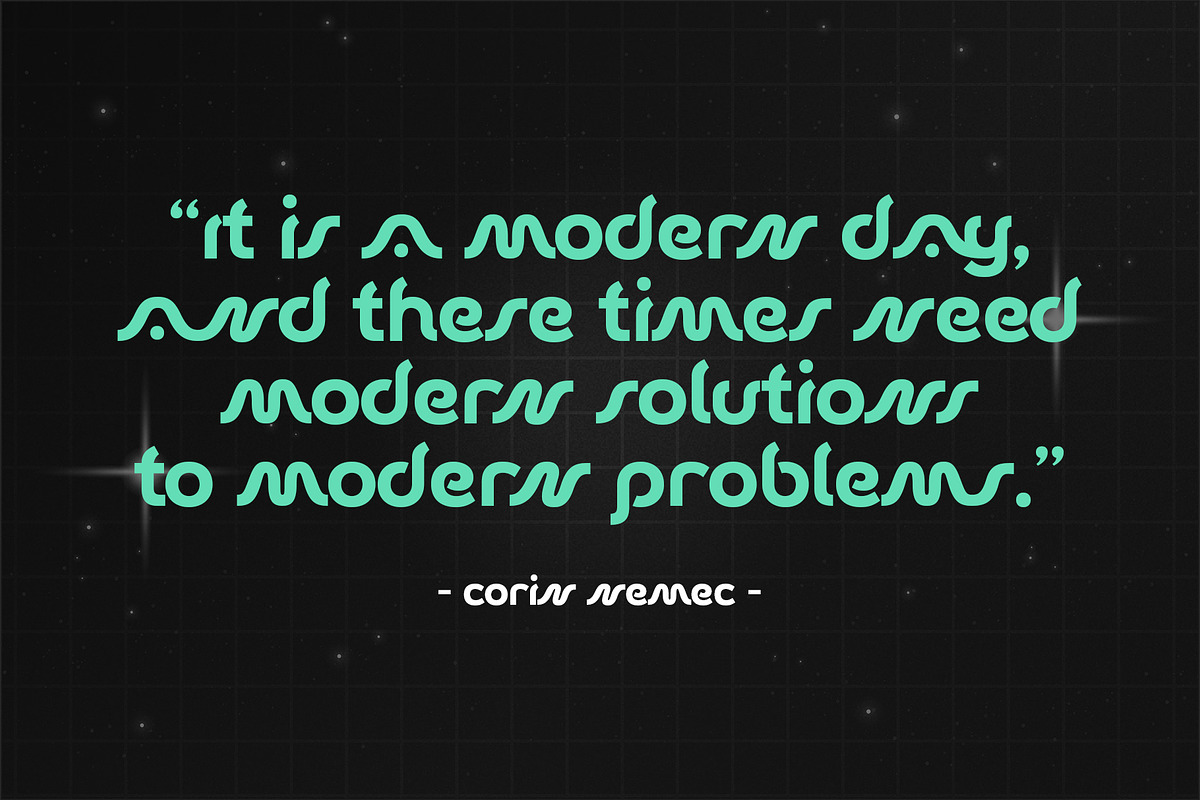 Novan, a Font by Drizy (Photo 6 of 10)