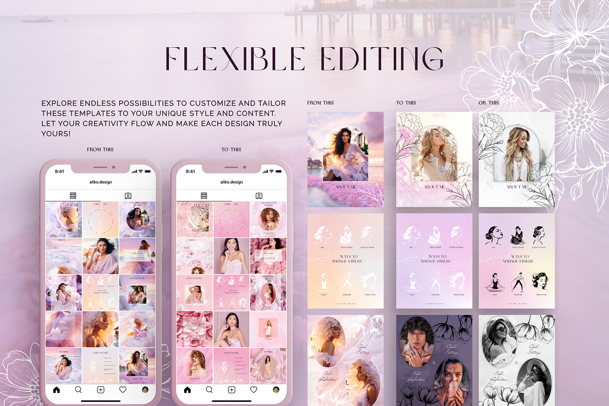 Instagram Post Template | Life Coach, a Social Media Template by Under My Cozy Roof (Photo 5 of 10)