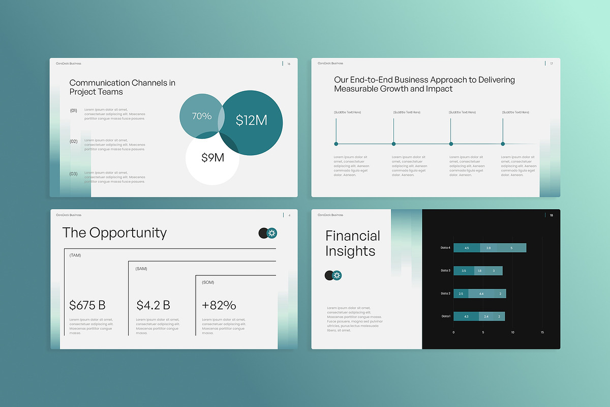 CoreDeck Business PPT Template, a Presentation Template by Premast (Photo 2 of 5)