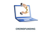 Crowdfunding 3D Icons Set Bundle, an Object Graphic by Aimagenarium@gmail.com (Thumbnail 3 of 21)