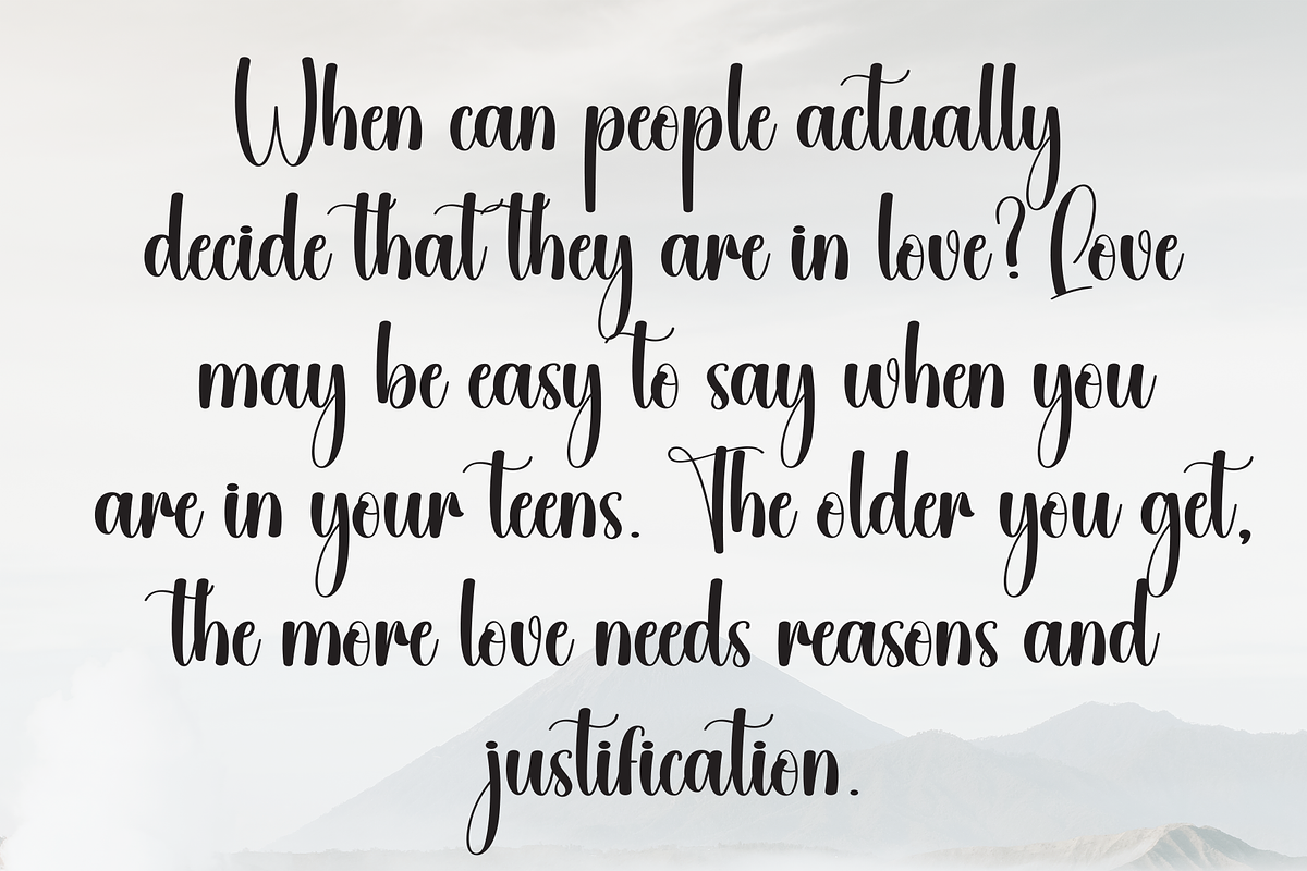 Beautiful | Script Font, a Handwritten Font by Scratchones (Photo 6 of 8)