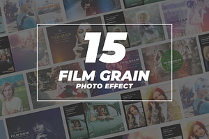 15 Film Grain Photo Effect