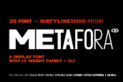 METAFORA SANS - 50% OFF, a Sans Serif Font by Dirtyline Studio (Thumbnail 5 of 11)