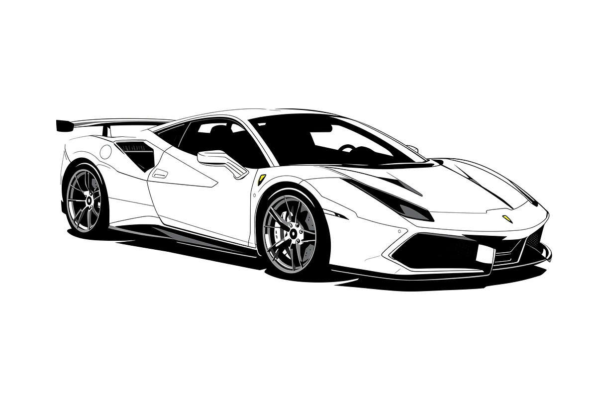 Car Silhouette Vector Art, an Illustration by musafir_fashion (Photo 7 of 9)