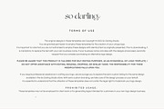 Canva Brand Kit | Logo & Brand board, a Branding & Logo Template by So Darling Studio (Thumbnail 6 of 6)
