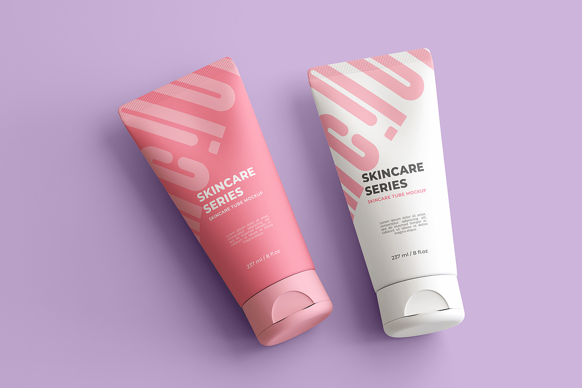 Skincare Tube Mockup Sets, a Packaging Mockup by Artnivora.Std (Photo 3 of 4)