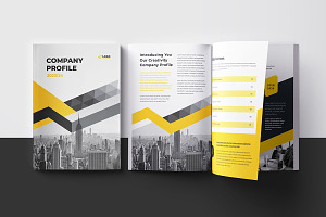 Company Profile Layout Template