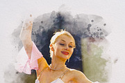 Soft Brush Watercolor Photo Effect, an Action Add-On by liptouse (Thumbnail 3 of 11)