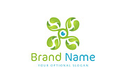 Green Drone Custom Logo, a Branding & Logo Template by ARTE MIGUEL (Thumbnail 1 of 3)