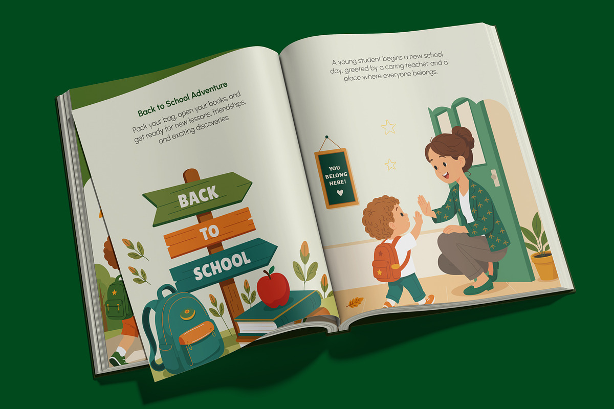 50 Back to School Education, an Education Illustration by Creative Stall (Photo 7 of 11)