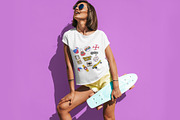 The 90s. Cliparts, cards, patterns, an Object Illustration by Valeria Soloveva (Thumbnail 18 of 23)