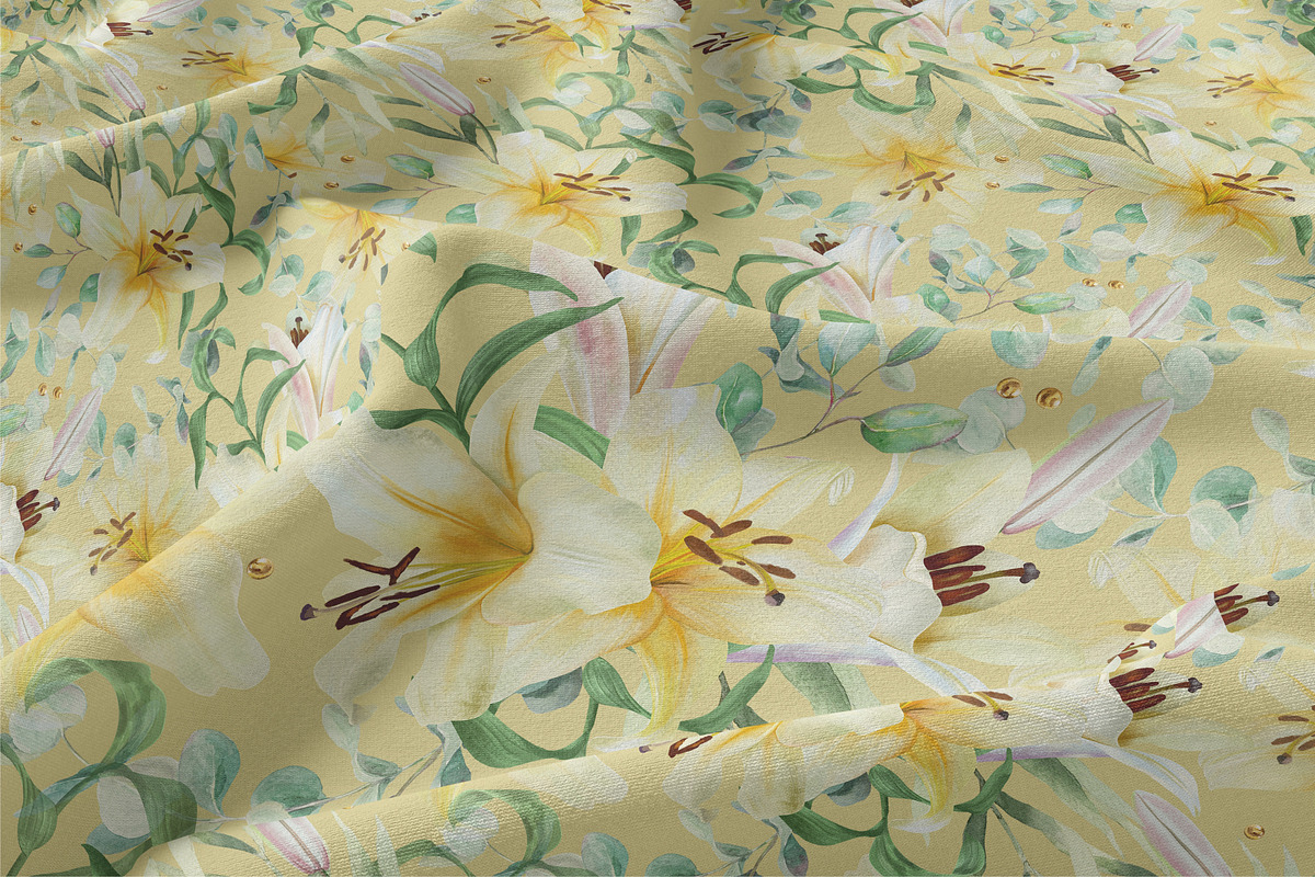 The Whisper of Lilies, a Decorative Illustration by Farida Bik (Photo 8 of 11)