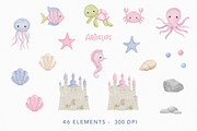Mermaids Clipart, a Person Illustration by Articlips (Thumbnail 3 of 4)
