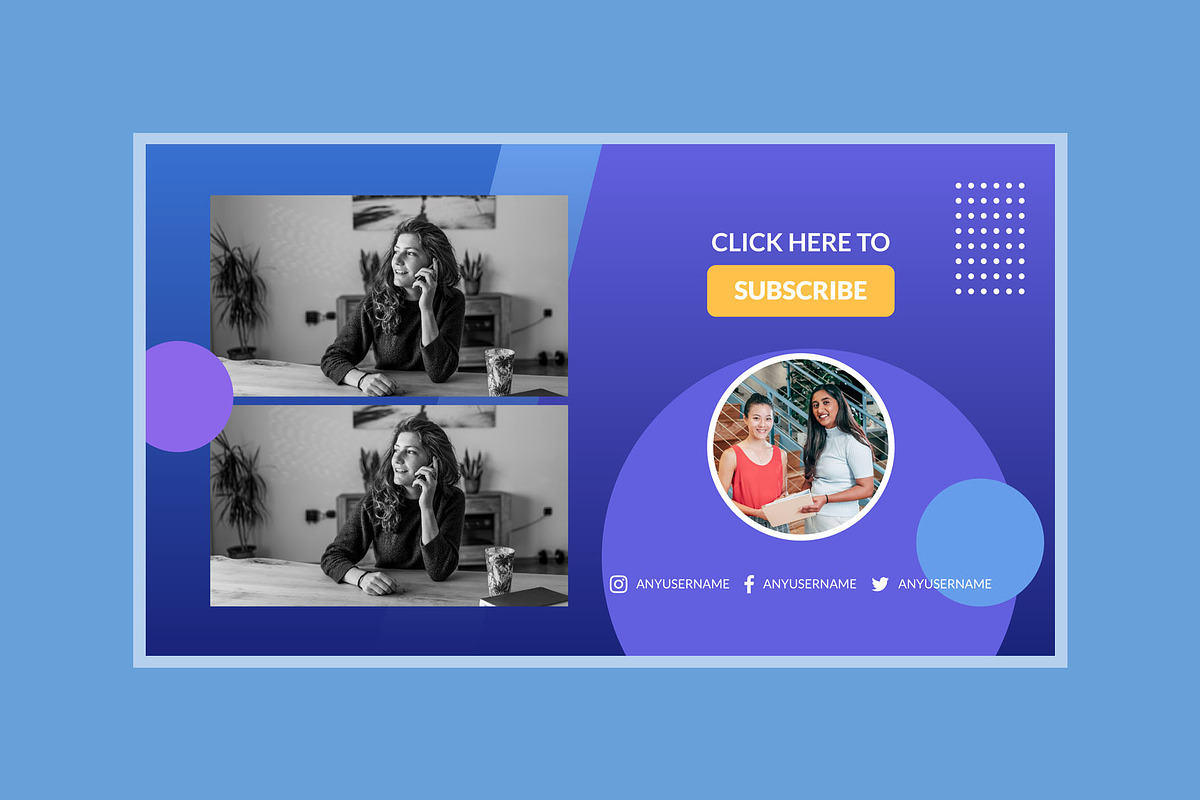 Marketing - Youtube Thumbnail Cover, a Social Media Template by hekenostudio (Photo 4 of 4)