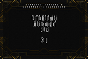 Aihet Script for Tattoo & Liquor, a Blackletter Font by ilhamtaro (Thumbnail 8 of 12)