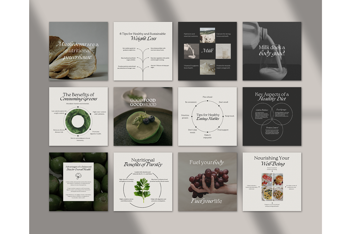 Nutrition Coach Template - Canva, a Social Media Template by TheTemplateTopia (Photo 7 of 10)