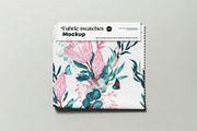Fabric Swatches Mockup, a Merchandise Mockup by zippypixelstudio (Thumbnail 11 of 11)