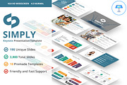 Simply Keynote Template, a Presentation Template by GraphicStan (Thumbnail 1 of 24)