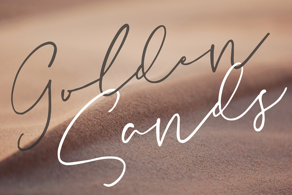Sands Tropical Font Duo, a Serif Font by Lollipop Hand Drawn (Photo 7 of 8)
