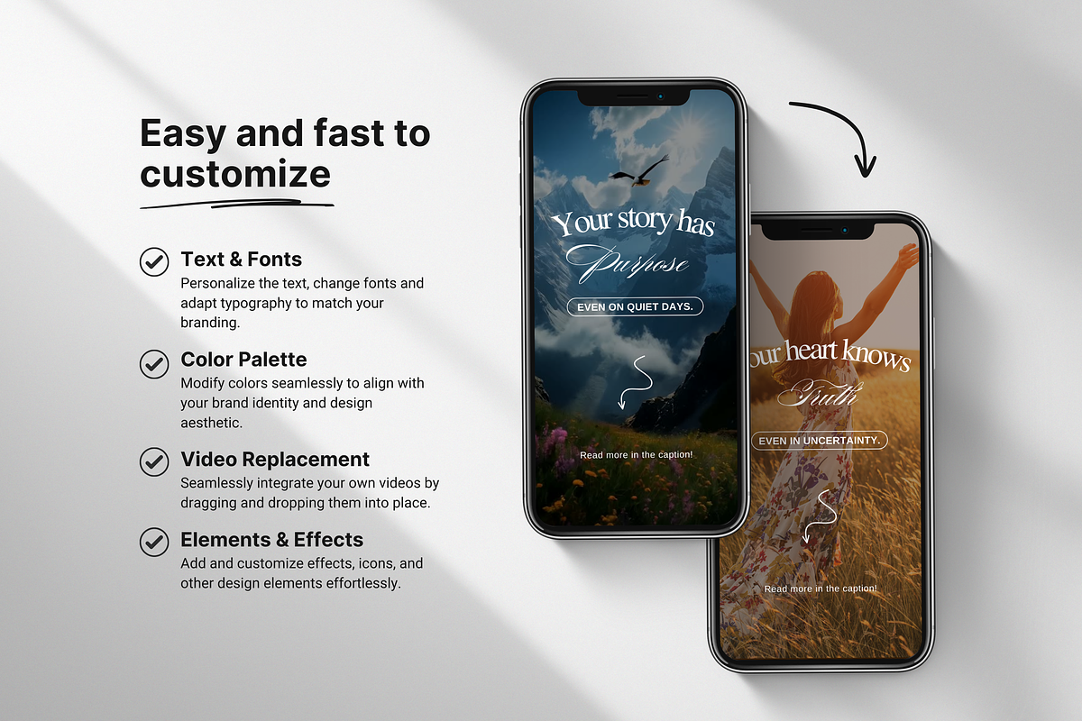 100 Inspirational Reels Templates