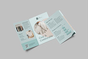 A5 Bifold Brochure Mockup, an Advertising Mockup by lamorastudio (Thumbnail 12 of 12)