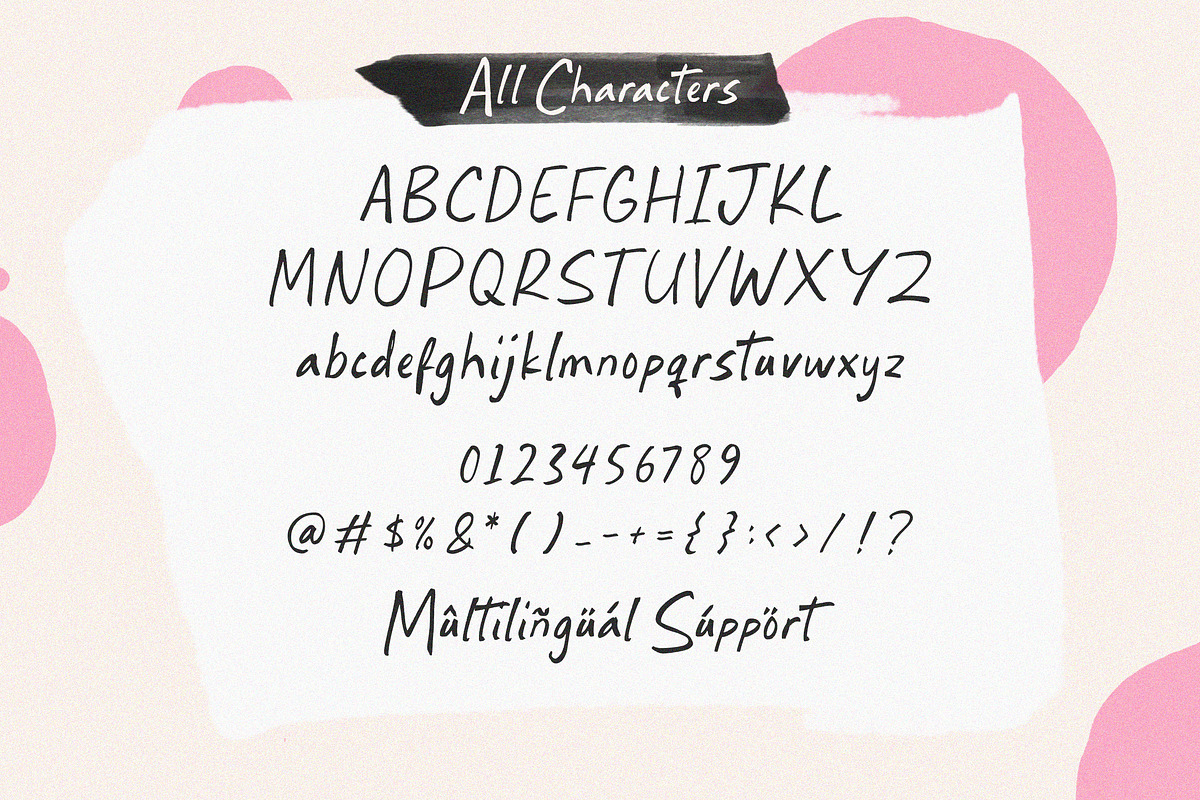Strange Ink Font, a Handwritten Font by Timurtype (Photo 6 of 7)