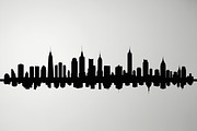 Modern City Skyline Vector Bundle, an Illustration by abu67222 (Thumbnail 4 of 7)