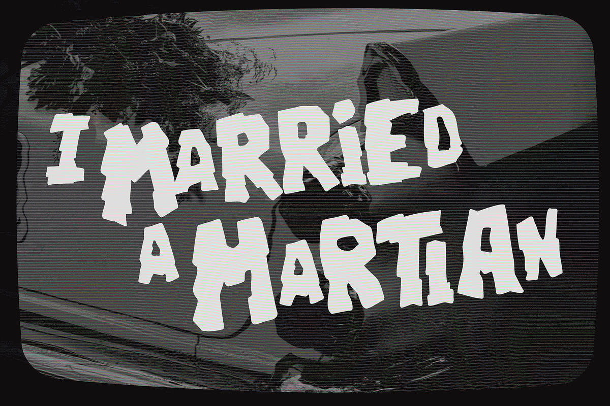 Space Rocks! A Retro Sci-Fi Font