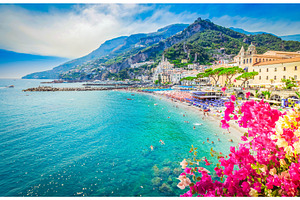 Amalfi coast, Italy, an Architecture Photo by Neirfy