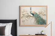 Oil Painting Print Male Peacock, an Animal Illustration by NSTUDIO (Thumbnail 7 of 9)