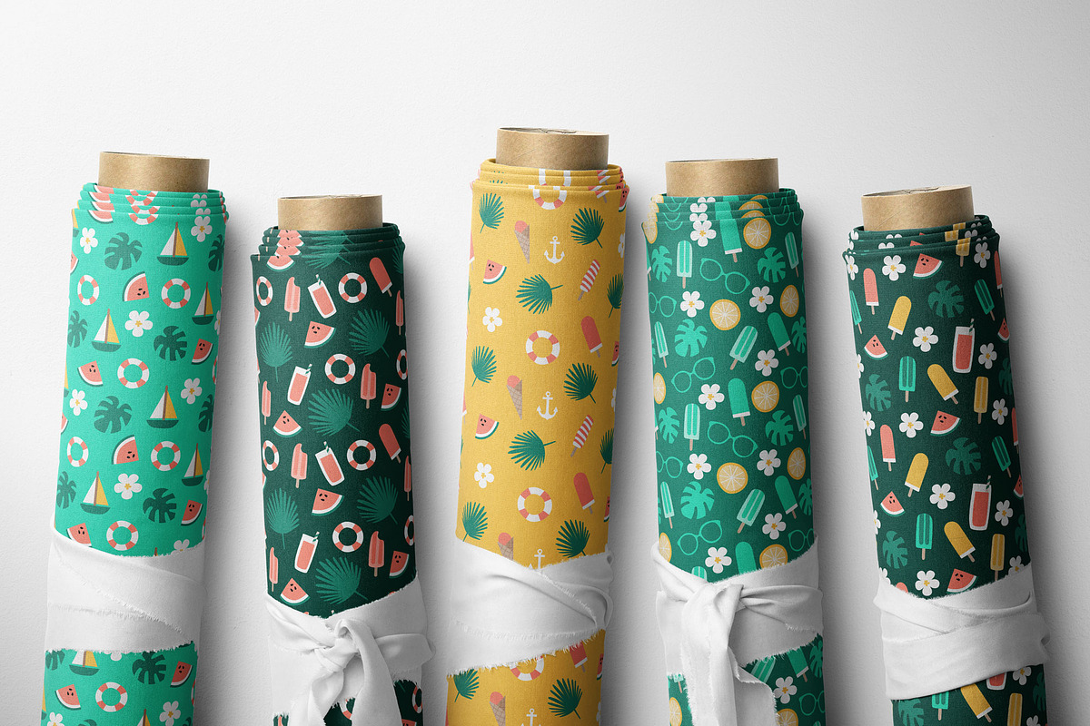 I love summer 30 seamless patterns, a Pattern Graphic by RevolutionizZed (Photo 2 of 16)