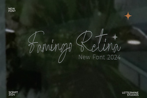 Famingo Ranita - Elegant Script