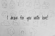 Bear Love Characters, an Animal Illustration by Palau (Thumbnail 7 of 10)