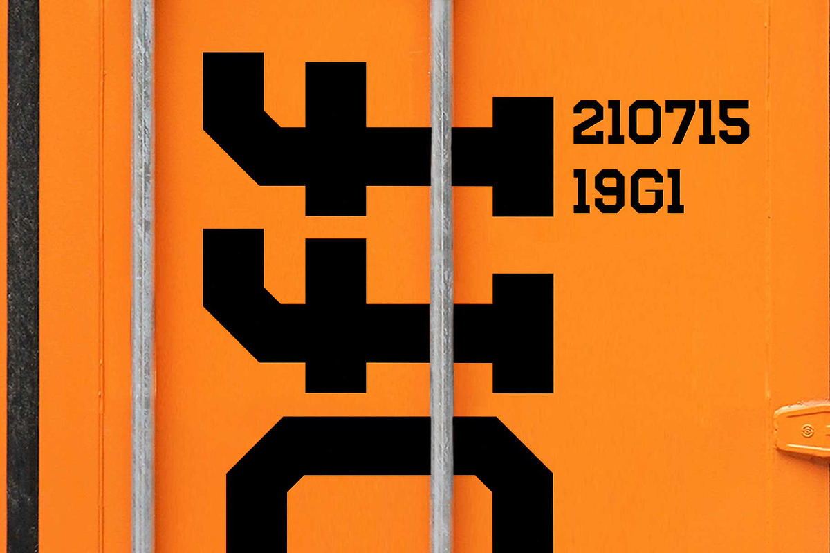 DANGER - Slab Serif Font, a Slab Serif Font by Dauum Works (Photo 8 of 11)