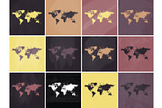 Textured World Maps, a Texture Illustration by Design Shop (Thumbnail 4 of 5)