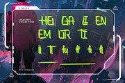 Etherix, a Symbol Font by Ditatype (Thumbnail 8 of 11)