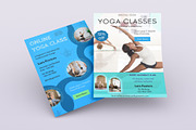 Yoga Class Flyer Template, a Flyer Template by ROJI CREATOR (Thumbnail 3 of 4)